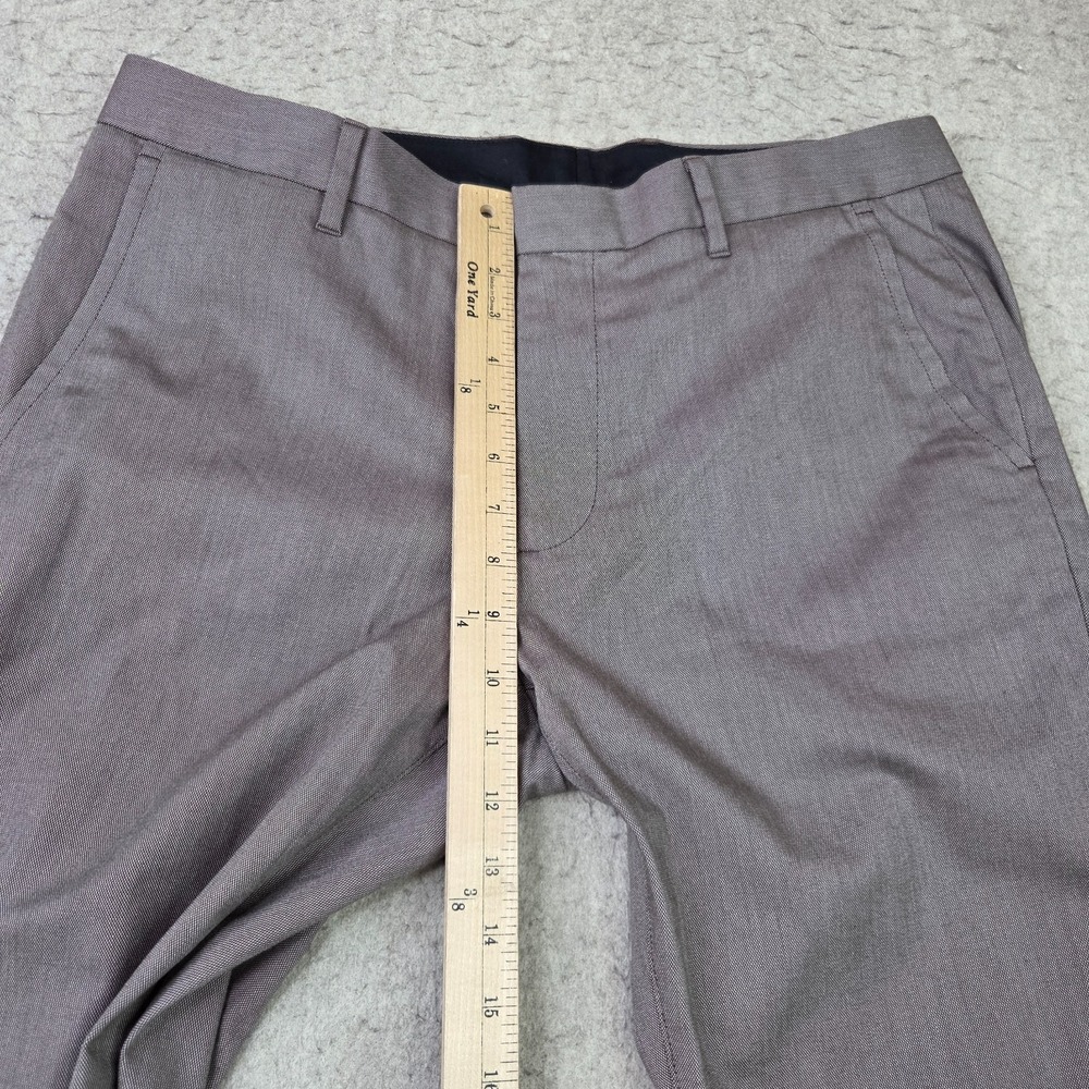 Bonobos Pants Mens 34x32 Gray Chino Thursday Flat Stretch Cotton Weekday Warrior - Picture 11 of 13